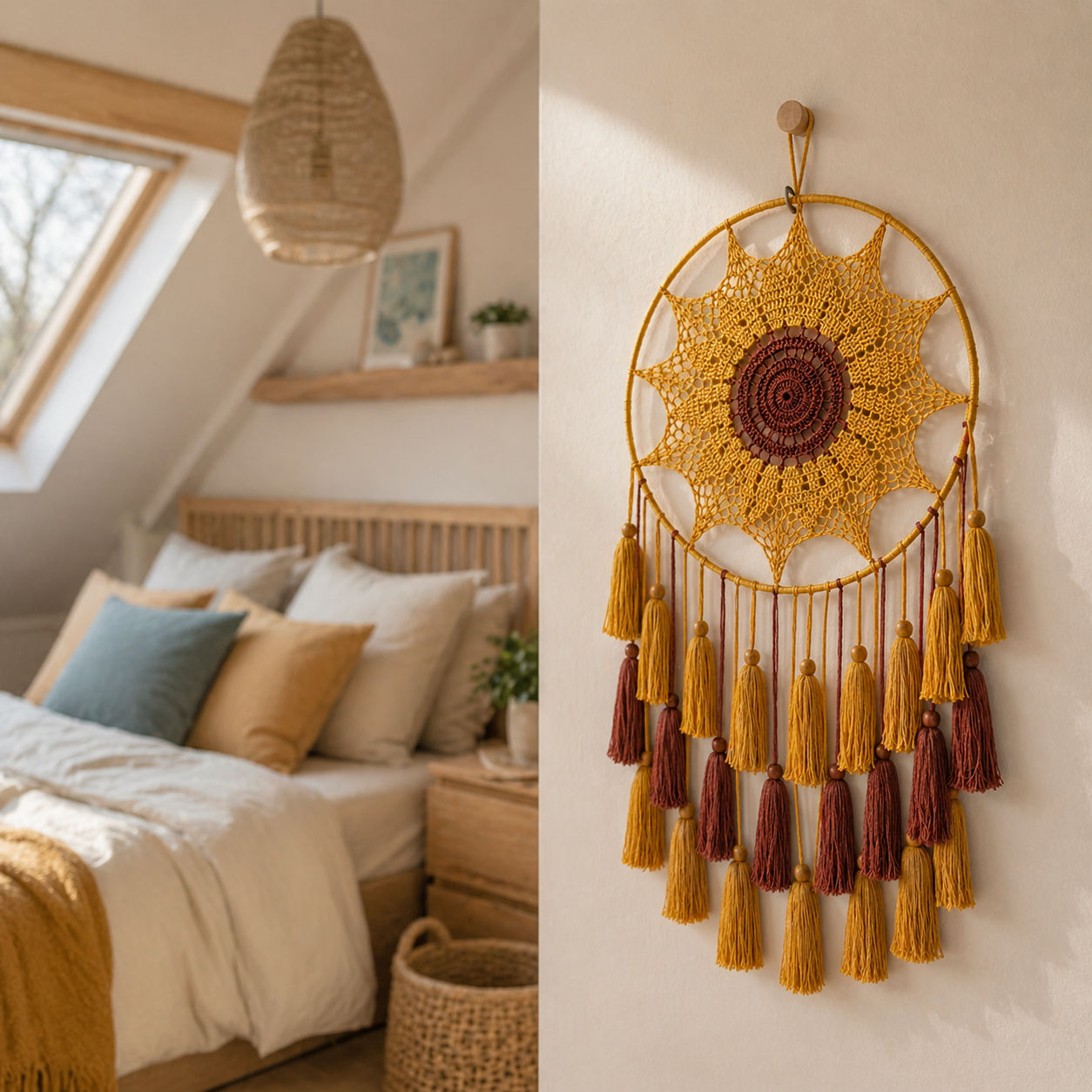 Unique Design Macrame Dream Catcher